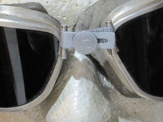 WWII US Army Air Corps AAF Flight Goggles (Unidentified type. ) 4