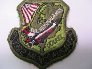 U.  S.  Air Force 7362 Munss Usafe Squadron Patch