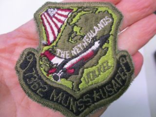 U.  S.  AIR FORCE 7362 MUNSS USAFE Squadron Patch 3