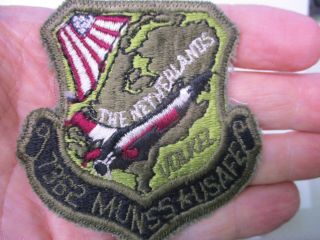 U.  S.  AIR FORCE 7362 MUNSS USAFE Squadron Patch 5