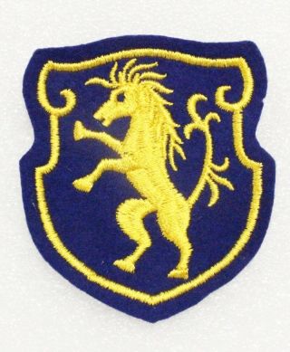 Army Patch: 6th Armored Cavalry Regiment - On Felt