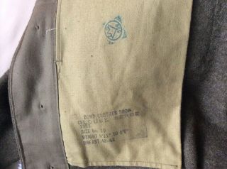 Vtg Battle Dress Large 1951 SURPLUS CANADIAN MILITARY Jacket Pants And Suspender 3