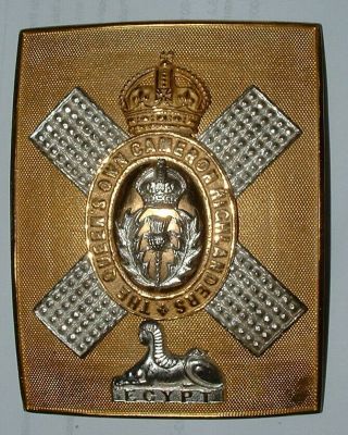 Queens Own Cameron Highlanders Officers Sbp 1902 - 1952