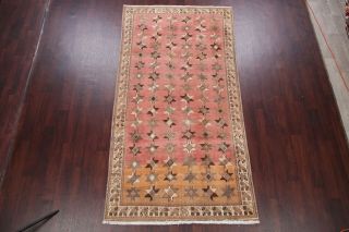 Vintage Star Design PINK Bakhtiari Persian Area Rug Distressed Oriental Wool 5x9 2