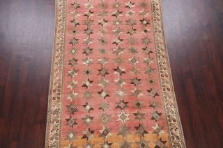 Vintage Star Design PINK Bakhtiari Persian Area Rug Distressed Oriental Wool 5x9 3