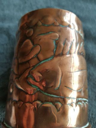 Newlyn copper Tobacco Tin 8