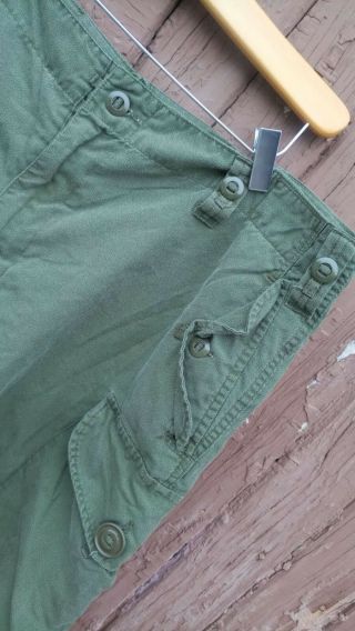 OD Cargo Shorts Size 40 Large Canadian Army Lightweight Combat Pants Converted 2