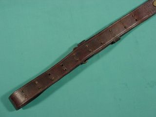 WW1 US M1907 Rifle Sling DUNCAN Mfg SPRINGFIELD 1903 P17 ENFIELD Rare Maker 7