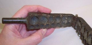 RARE 17th/18th Century MUSKET BALL Multi - Size MOULD Bronze/Brass RIFLE SHOT 5