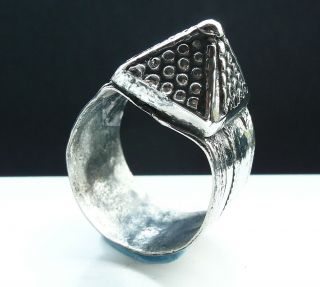 Stunning Ancient Viking Silver Ring - Wearable Fathers Day Gift