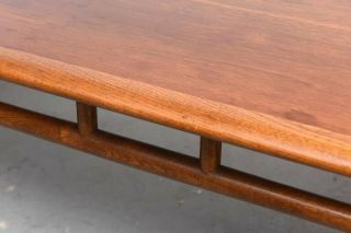 Vintage Mid Century Modern Lane Acclaim Dovetail Walnut Coffee Table, 5