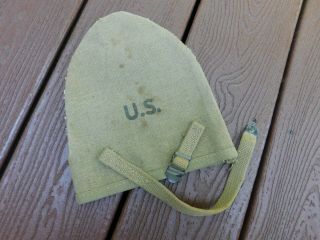 Wwii U.  S.  Army M - 1910 T - Handle Shovel Cover Dated 1942