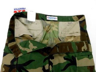 Propper US Military Woodland Camo BDU Combat Trousers Pants M Medium Regular NWT 5