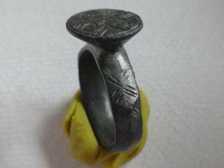 Roman Ancient bronze Ring 1 - 3 AD. ,  7,  62 g/ 28 - 19 m 6