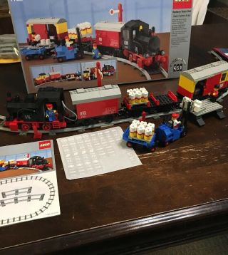 100 Complete Lego Vintage Train 7722,  Instructions And Sticker Sheet