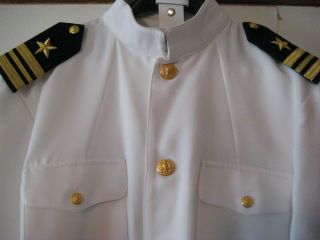 US Navy - Service Dress White Uniform - 48L Tunic/ 42L Trousers 2