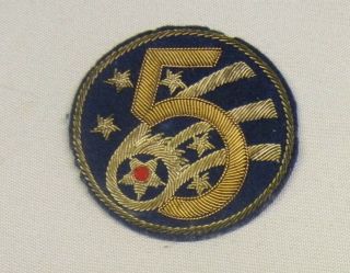 Fine Theater Made Bullion 5th Air Force Patch