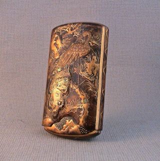 Late 19th Century Fine Japanese Lacquer And Faux Tortoiseshell Case