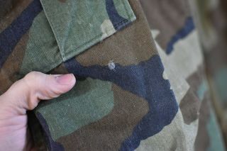 US Army M81 Woodland BDU Camo Uniform Pants,  Size Small Long 2