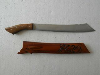 Golok Patimura Java Sword Knife No Keris Kris Krissen,  Blps15