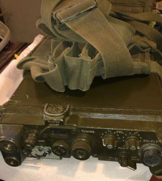 Rt - 176a 176 - A Prc - 10 Korean War Era Backback Radio Receiver Military Us