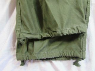 Vtg 50s 1951 Date US Army Combat Pants Trousers Medium Long M1951 34x33 Korea 9