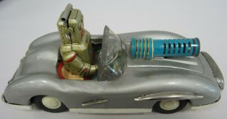 Vintage Cragstan Toys Space Robot Patrol With Sparkling Atomic Gun 2