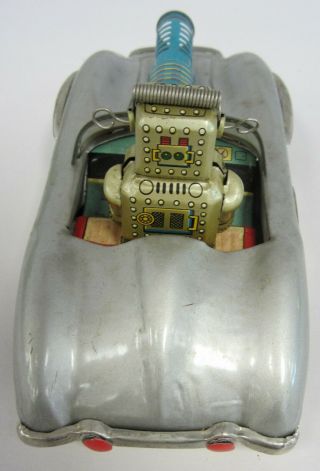 Vintage Cragstan Toys Space Robot Patrol With Sparkling Atomic Gun 5