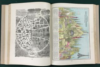 1900 NATIONAL STANDARD FAMILY & BUSINESS ATLAS OF THE WORLD; MAPS,  1890 Census 5