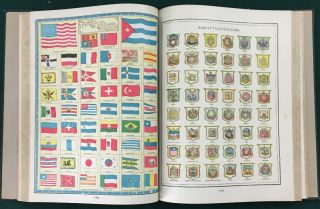 1900 NATIONAL STANDARD FAMILY & BUSINESS ATLAS OF THE WORLD; MAPS,  1890 Census 8