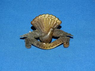 Wwi - Wwii Zealand Cap Hat Badge,  21st Reinforcements (188)