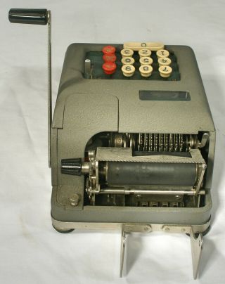 Vintage Mechanical Adding Machine Swift Business Machine Corp parts 2 4