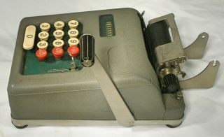 Vintage Mechanical Adding Machine Swift Business Machine Corp parts 2 5