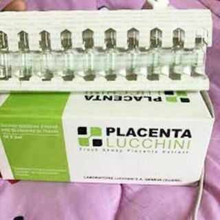 50 Bottles Placenta Lucchini Total Power - Cell Fresh Sheep Placenta Extract 12