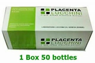 50 Bottles Placenta Lucchini Total Power - Cell Fresh Sheep Placenta Extract