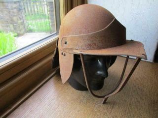 English Civil War Lobster Tail Helmet Armour