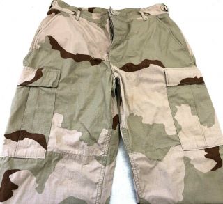Us Army Vintage 1997 Desert Storm Battle Uniform Pants Mens 34 X 30 M Reg 2 - 1