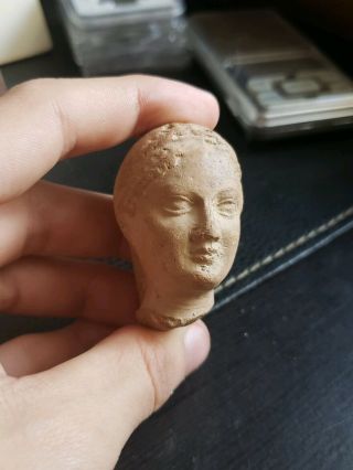 Ancient Roman Princcess Head Authentic 2000 Year Old