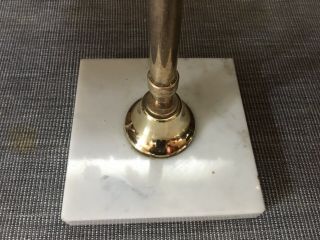 Vintage Balance Scale of Justice Brass Marble Base 2