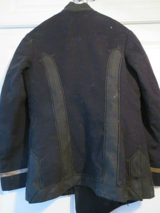 VTG WWI US Navy Blue Officer Uniform Coat,  Pants & Atlantic Fleet Victory Medal 7