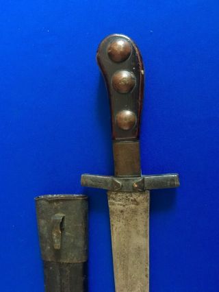 Antique Old Sword Dagger Knife Hunting ? German? Austrian? French ?