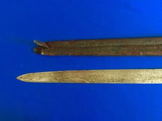 Antique Old Sword Dagger Knife Hunting ? German? Austrian? French ? 3