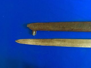 Antique Old Sword Dagger Knife Hunting ? German? Austrian? French ? 6