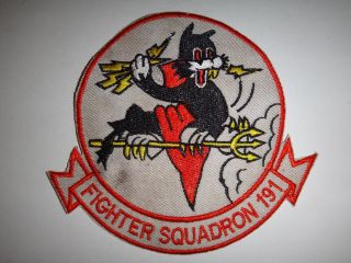 Korea War (1950 - 53) Us Air Force 191st Fighter Squadron Patch