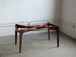 Adrian Pearsall for Craft Associates Sculpted Walnut Dining Table 2