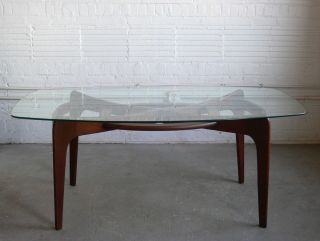 Adrian Pearsall for Craft Associates Sculpted Walnut Dining Table 4
