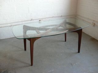 Adrian Pearsall for Craft Associates Sculpted Walnut Dining Table 6