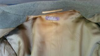 WWII era Custom Tailored US Army officer Ike jacket Size 38R 4