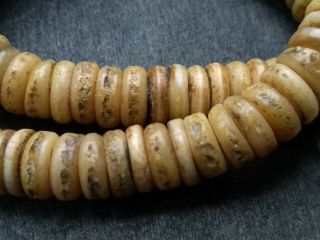 Rare Antique,  Tibetan,  Real Human Kapala Mala Prayer Beads (2) 5