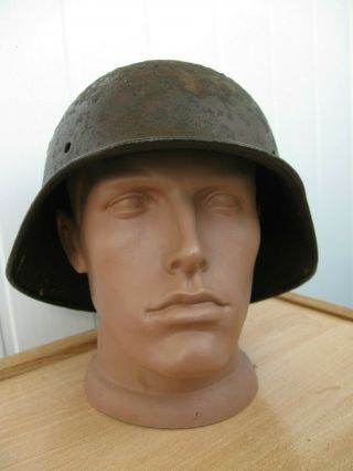 WW2 German army Wehrmacht military helmet. 2